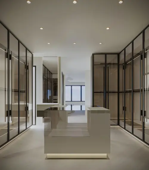 Helensvale — detail of the completed interior